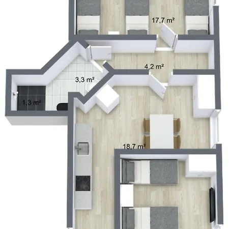 Apartment Altbau-citylofts Wurzburg