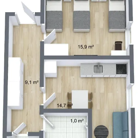 Apartment Altbau-citylofts